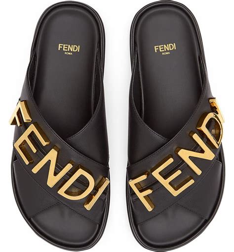 fendi sherpa slides|Women's Fendi Sandals and Flip.